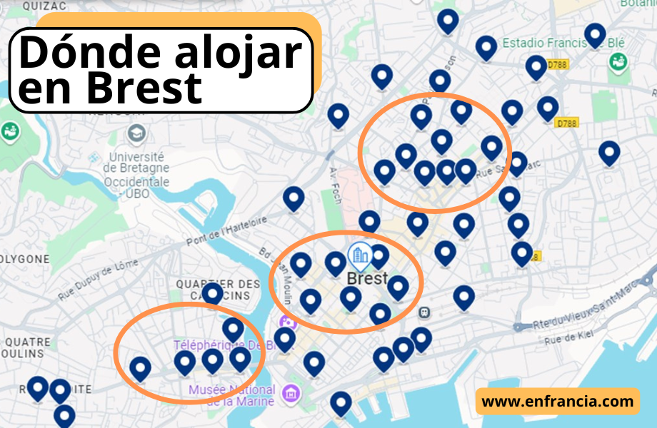 Dónde alojarse en Brest: Mejores zonas y hoteles