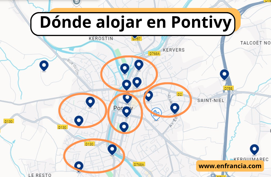 Dónde alojarse en Pontivy, Bretaña, Mejores zonas y hoteles