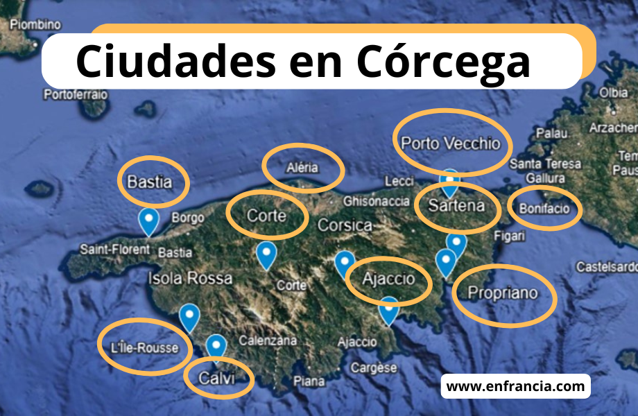 Ciudades de Córcega que visitar
