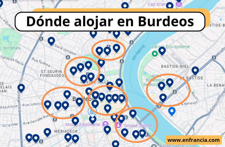 Dónde alojarse en Burdeos: Mejores Zonas y Hoteles
