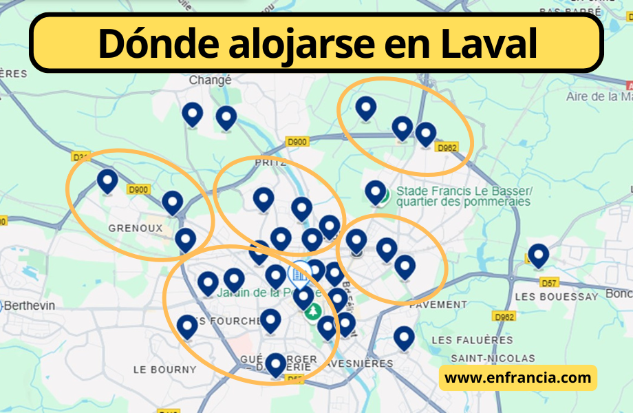 Dónde alojarse en Laval: Mejores Zonas y Hoteles