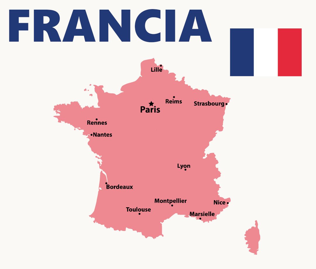 Regiones de Francia (+MAPA)