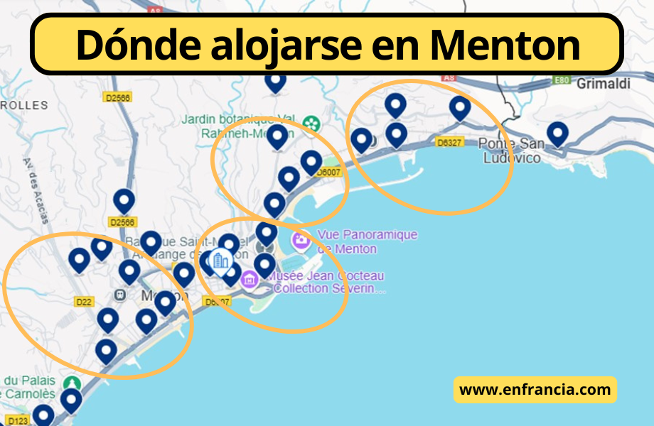 Dónde alojarse en Menton: Mejores Zonas y Hoteles