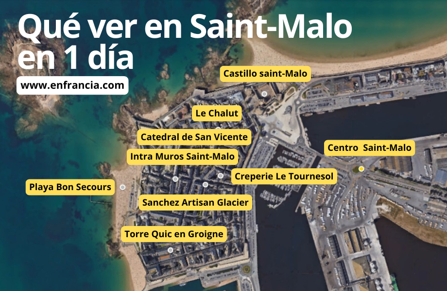 Qué ver en Saint-Malo en 1 día (Itinerario)