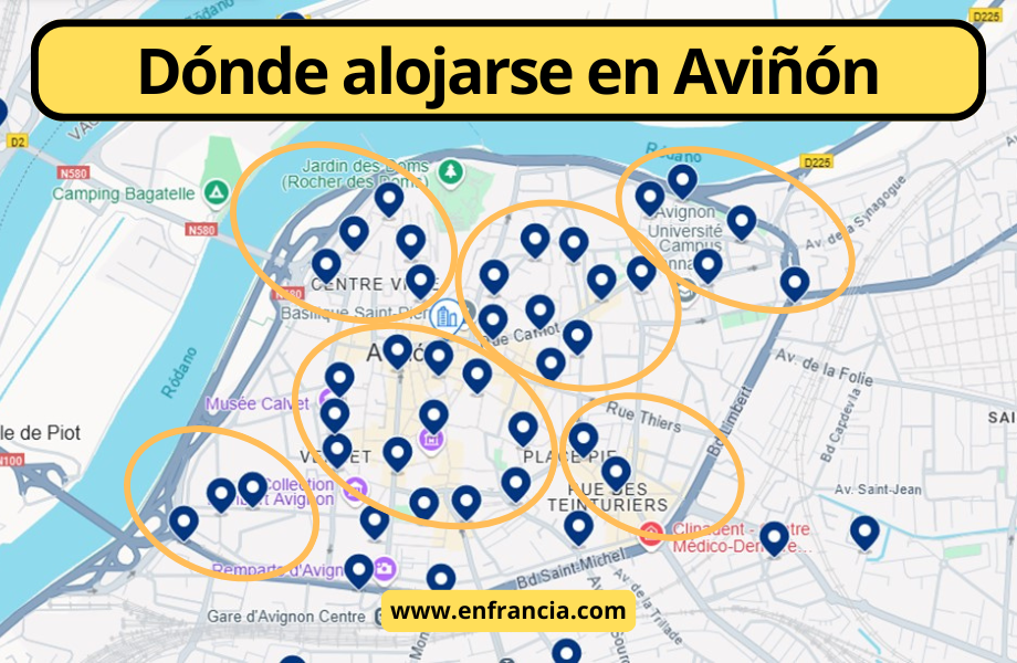 Dónde alojarse en Aviñón: Mejores Zonas y Hoteles