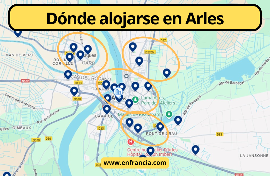 Dónde alojarse en Arles, Francia: Mejores Zonas y Hoteles