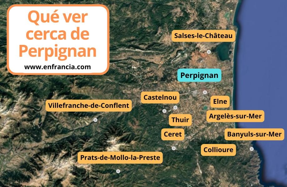 Qué ver cerca de Perpignan, Alrededores
