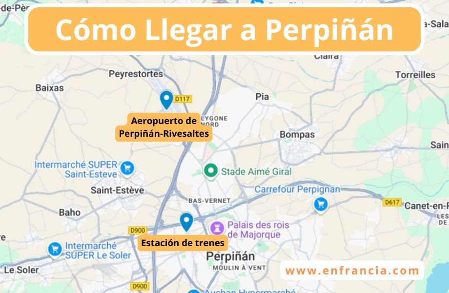 Cómo Llegar a Perpiñán: en tren, coche, avión, bus