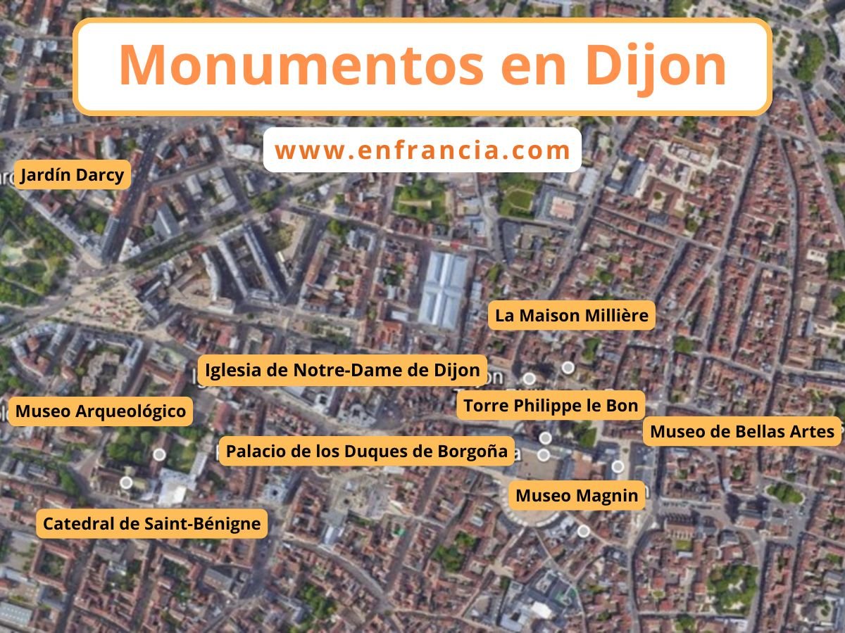 Precios Entradas Monumentos en Dijon + Horarios