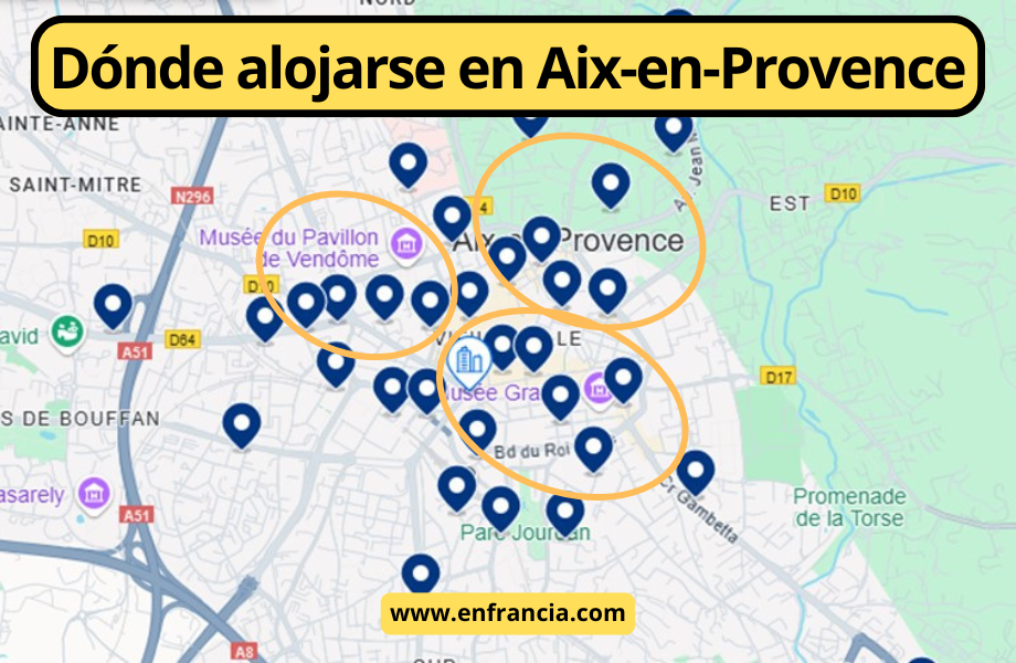 Dónde alojarse en Aix-en-Provence, Francia: Mejores Zonas y Hoteles