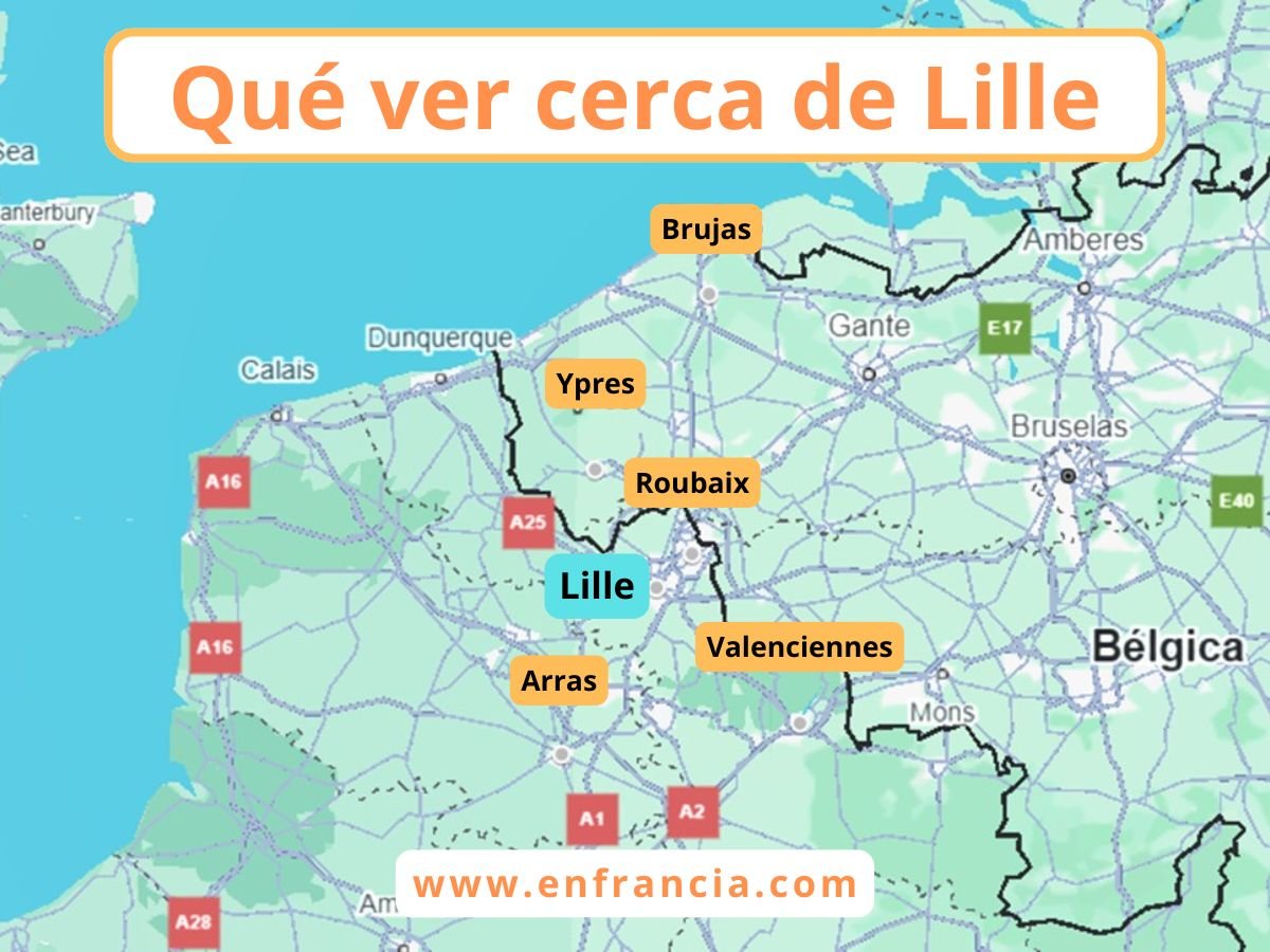 Qué ver cerca de Lille (en tren o coche)