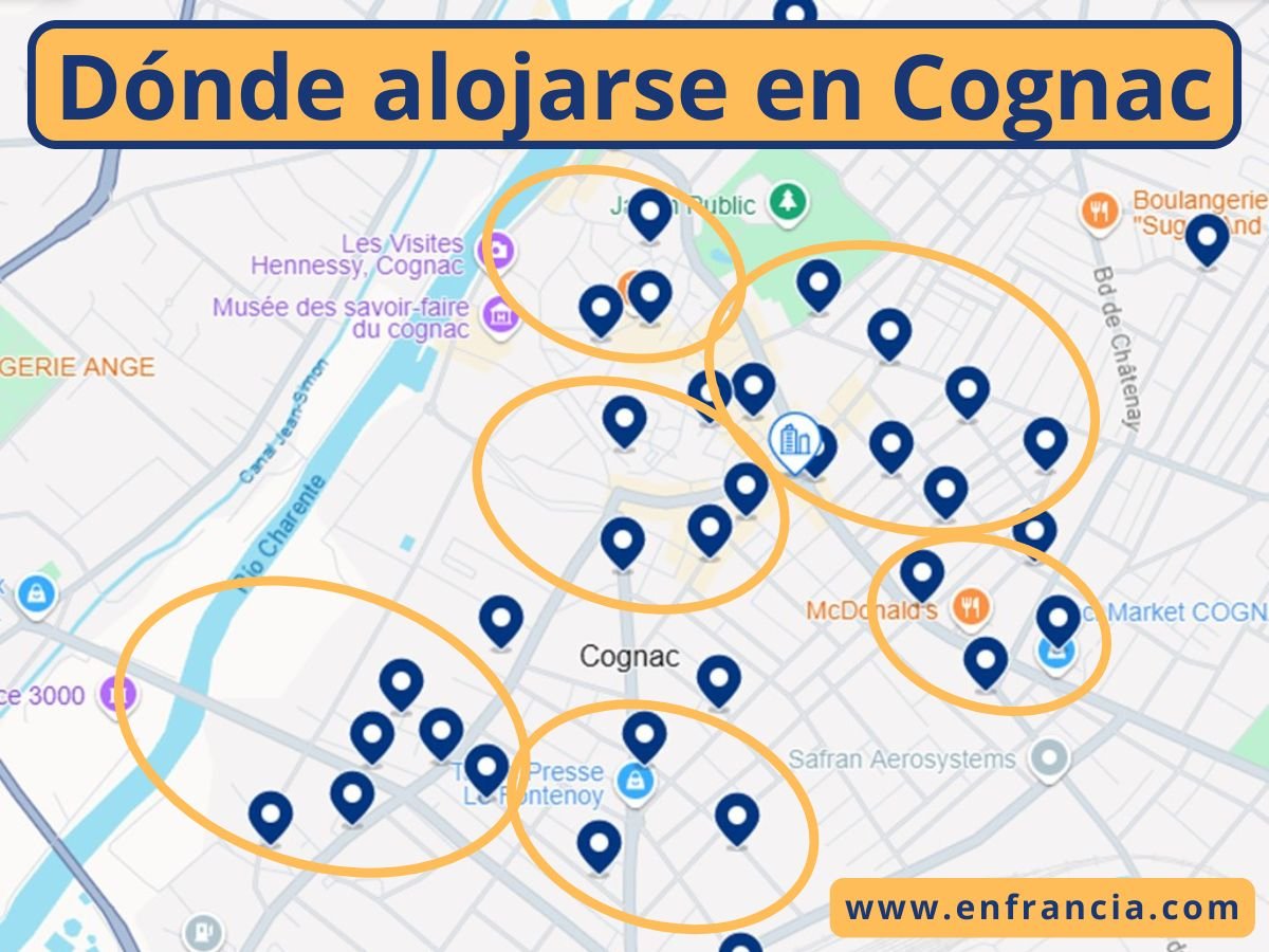 Dónde alojarse en Cognac, Francia: Mejores Zonas y Hoteles