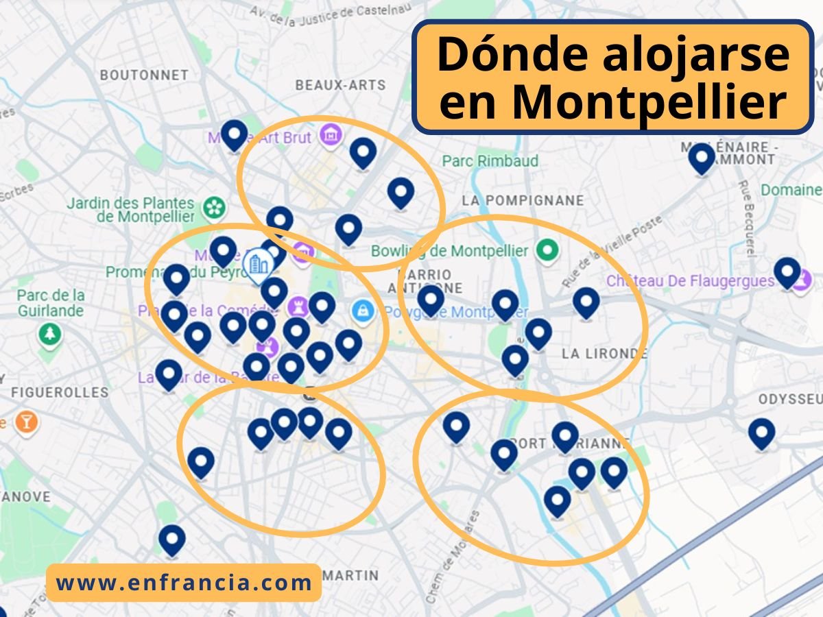 Dónde alojarse en Montpellier: Mejores Zonas y Hoteles