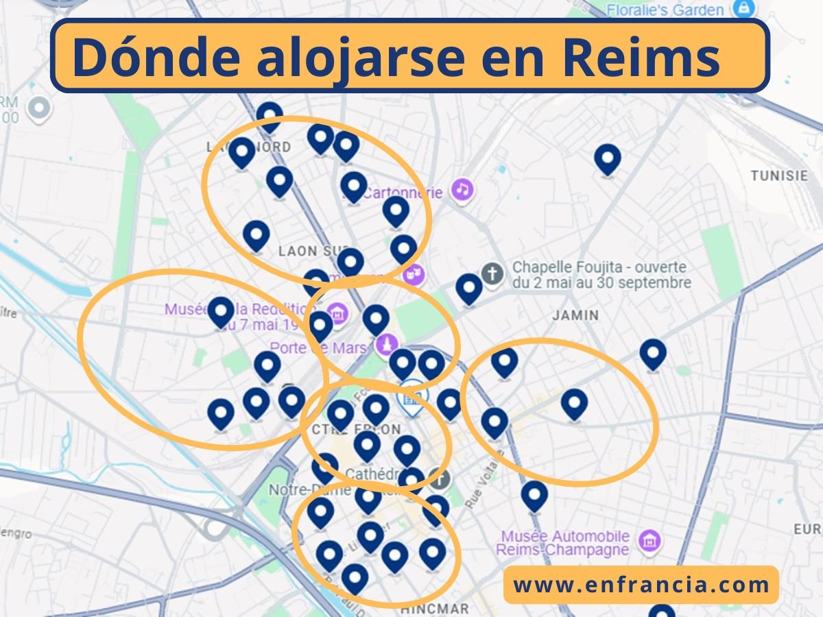 Dónde alojarse en Reims: Mejores Zonas y Hoteles