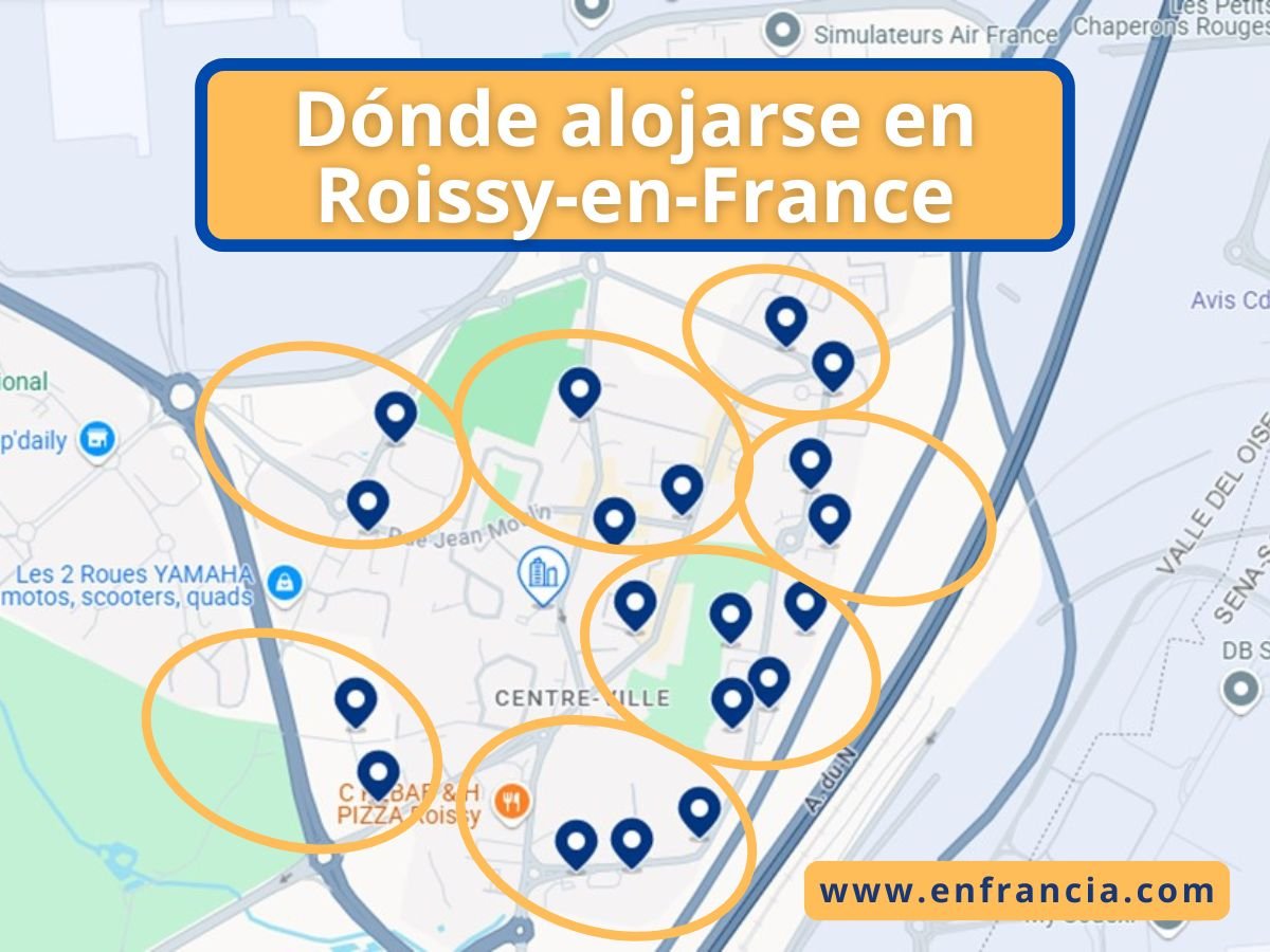 Dónde alojarse en Roissy-en-France cerca Aeropuerto Charles de Gaulle