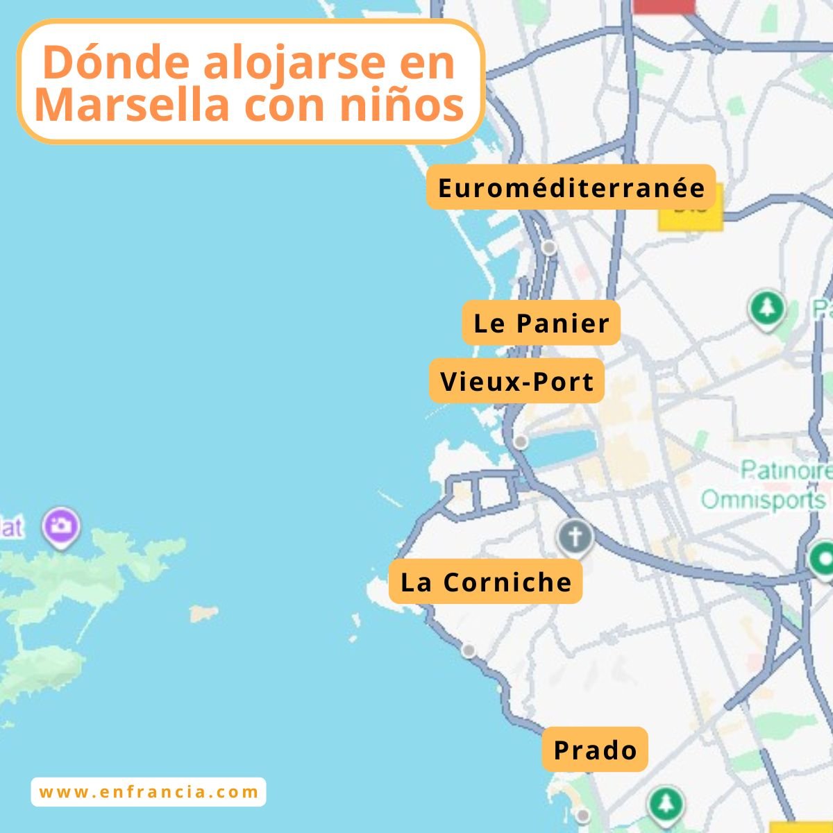 Dónde alojarse en Marsella con NIÑOS: hoteles familiares