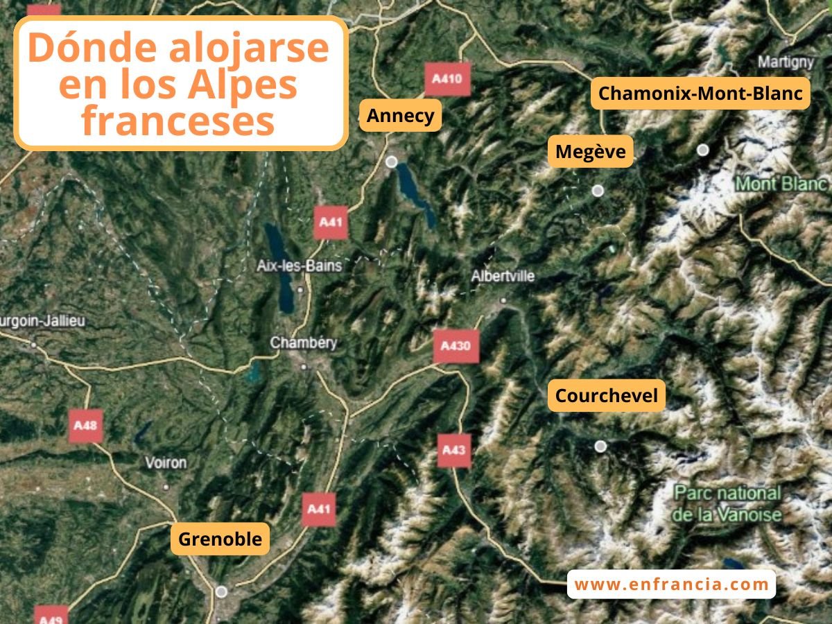 Dónde alojarse en los Alpes franceses: Mejores zonas y hoteles