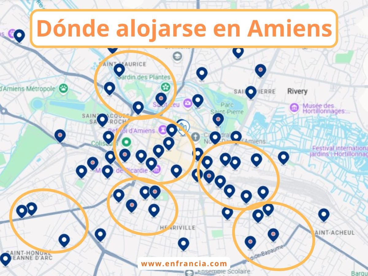 Dónde alojarse en Amiens: Mejores zonas y hoteles