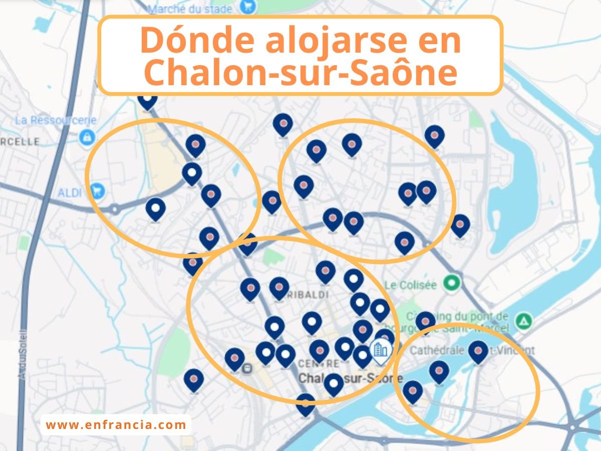 Dónde alojarse en Chalon-sur-Saône: Mejores zonas y hoteles