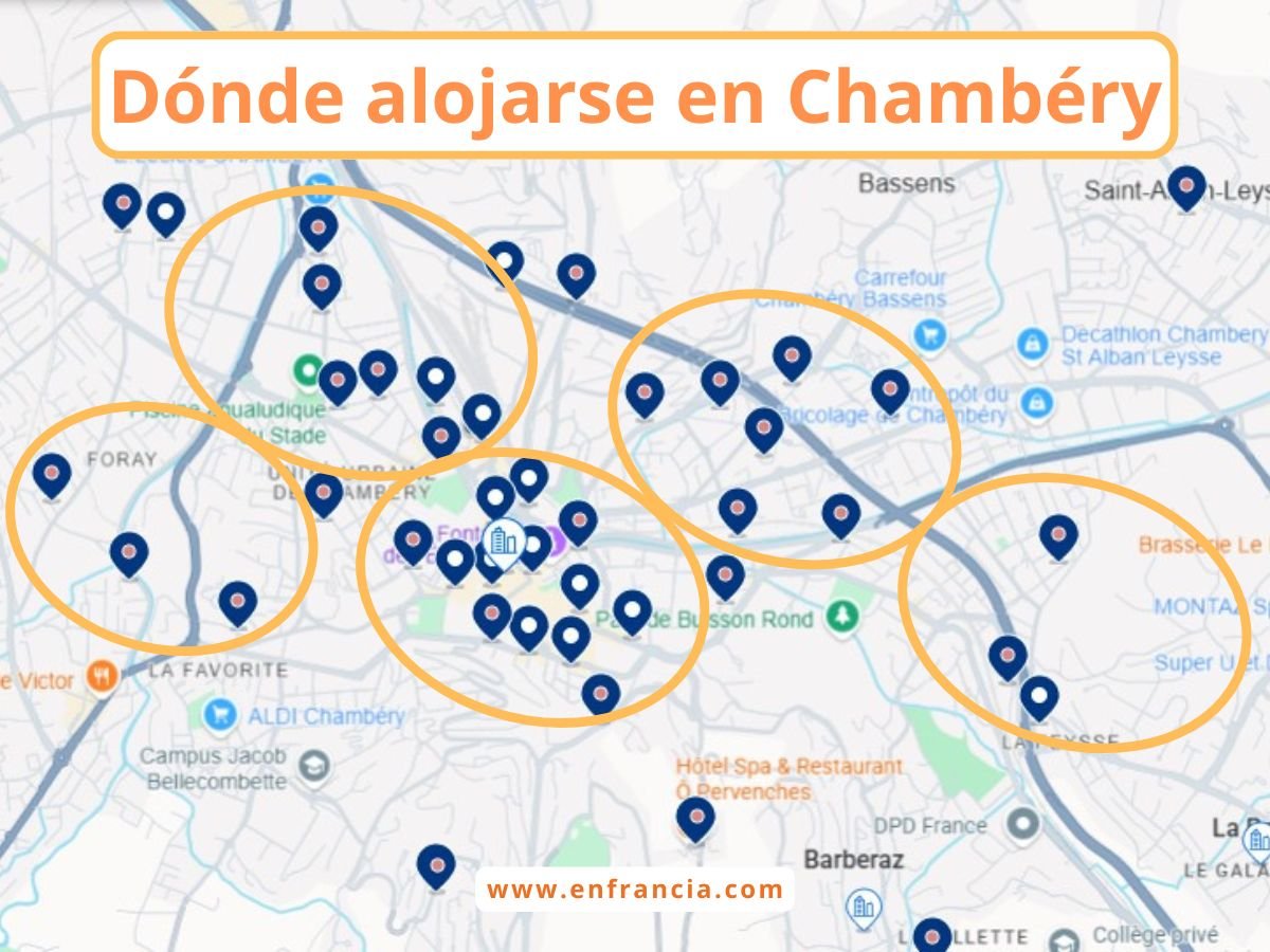 Dónde alojarse en Chambéry: Mejores zonas y hoteles