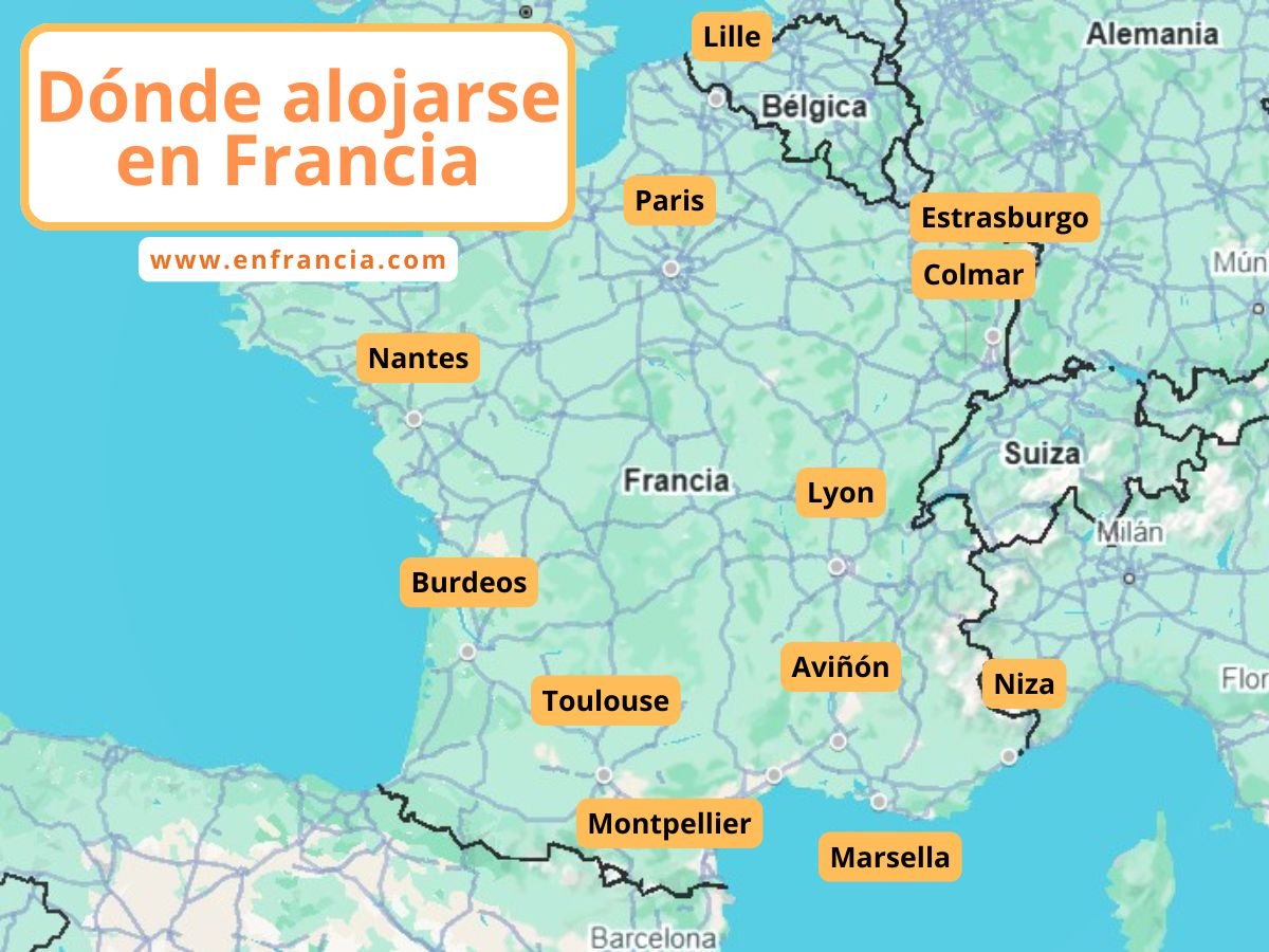 Dónde alojarse en Francia: Mejores localidades y hoteles