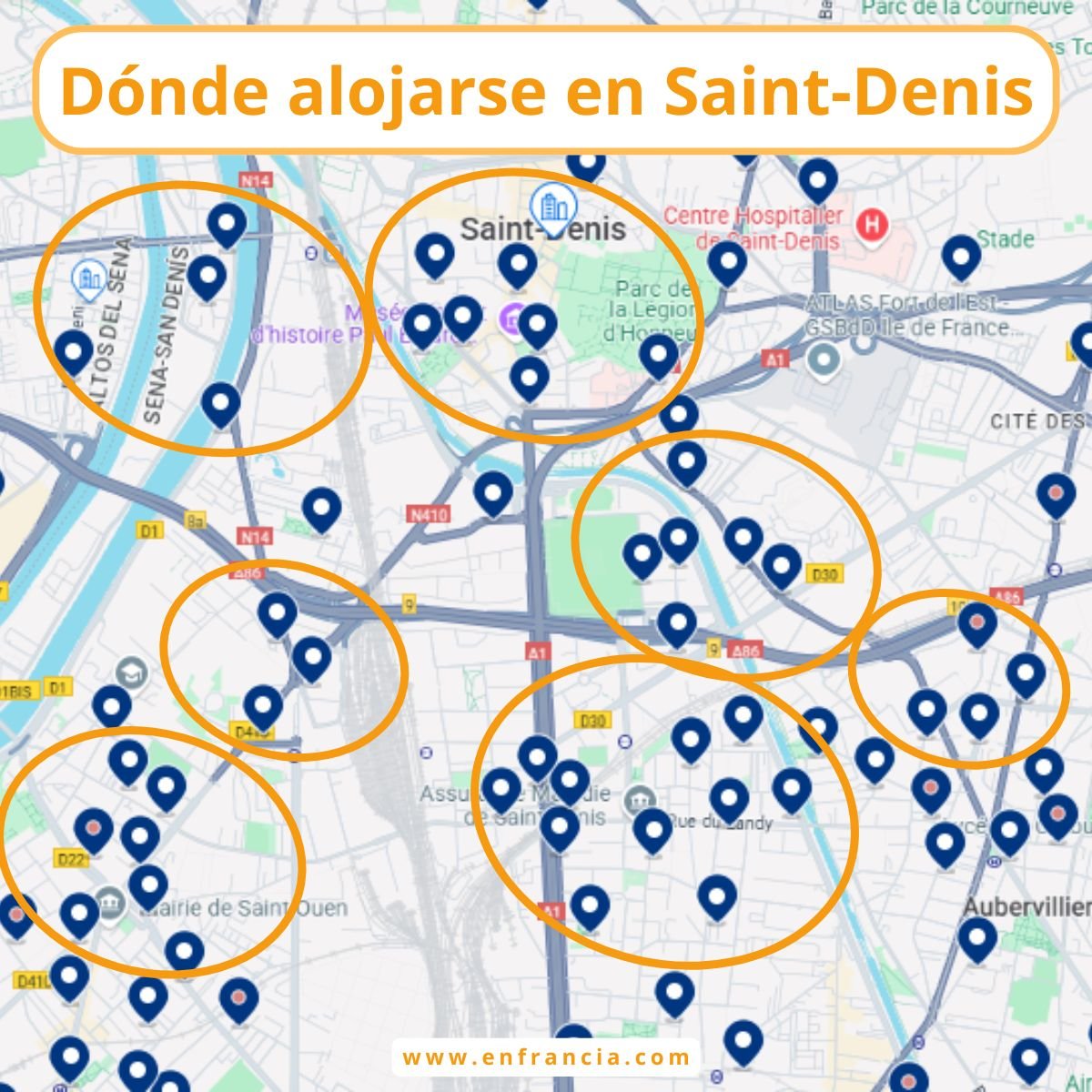 Dónde alojarse en Saint-Denis: Mejores zonas y hoteles