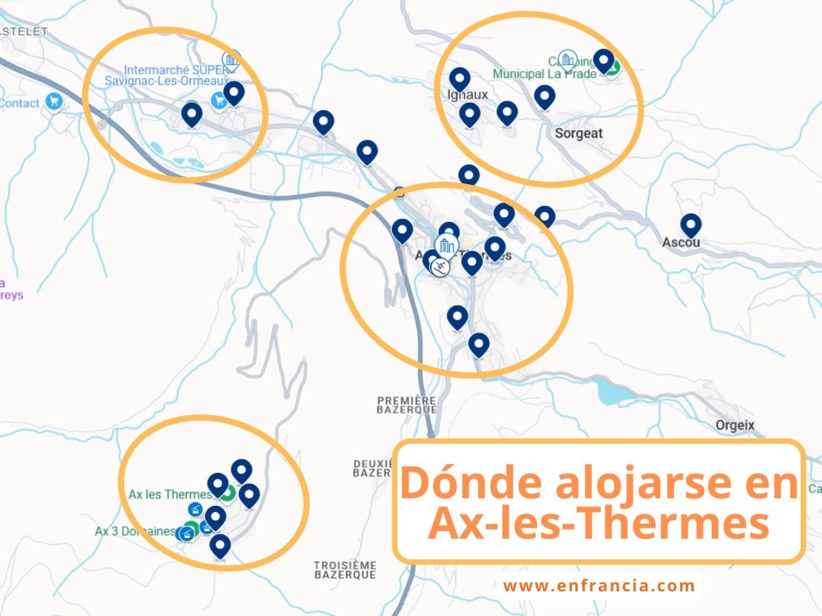 Dónde alojarse en Ax-les-Thermes: Mejores zonas y hoteles