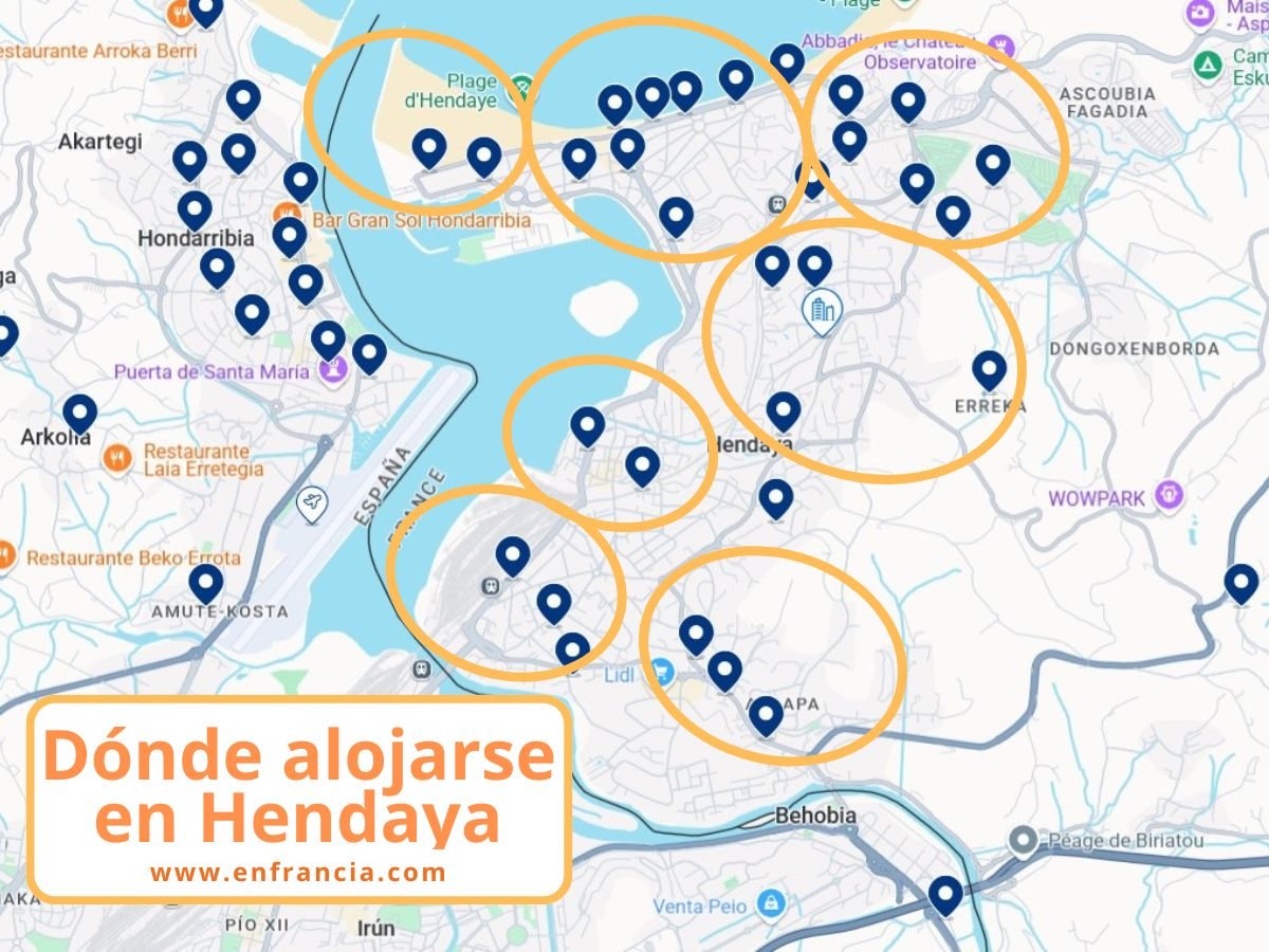 Dónde alojarse en Hendaya: Mejores zonas y hoteles