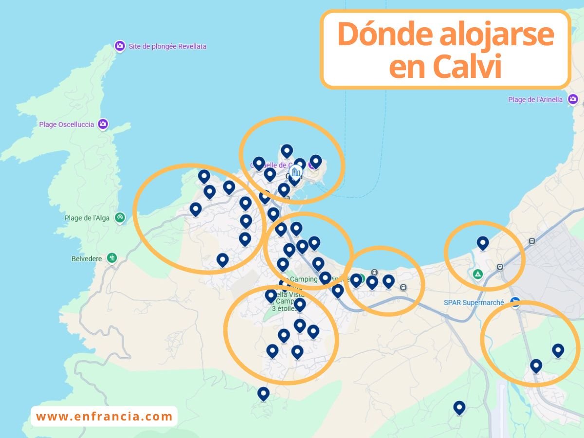 Dónde alojarse en Calvi: mejores zonas y hoteles frente al mar