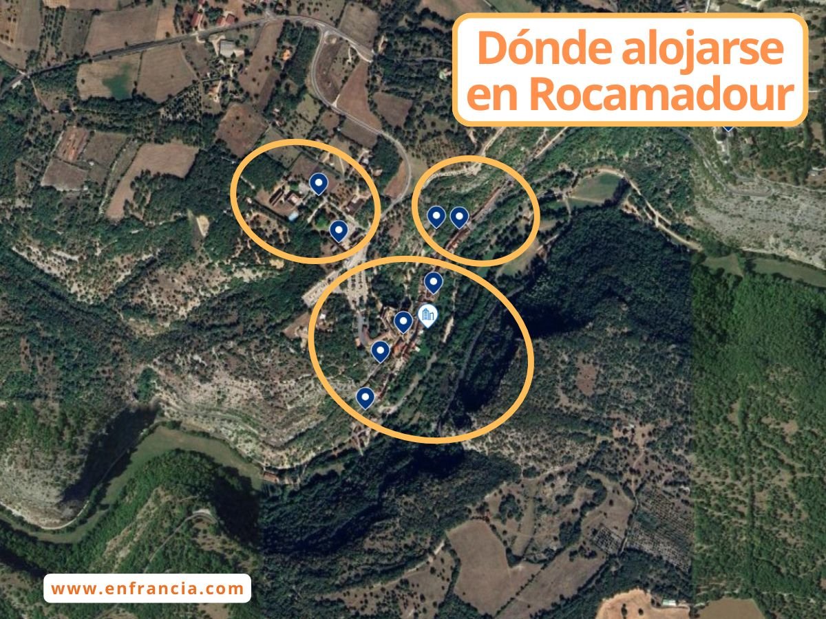Dónde alojarse en Rocamadour: mejores zonas y alojamientos