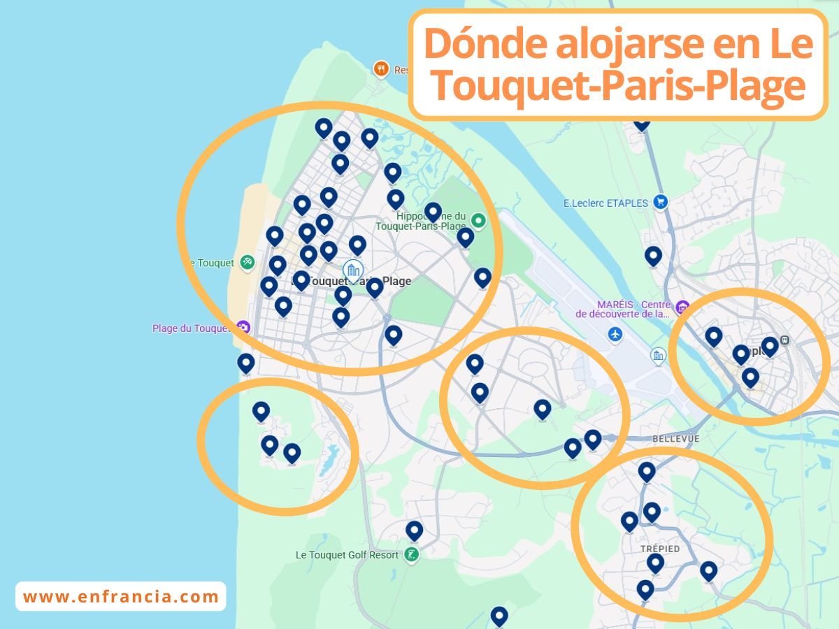 Dónde alojarse en Le Touquet-Paris-Plage: mejores zonas y hoteles recomendados